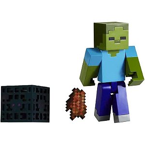 Figura de Zumbi Minecraft Mattel - JCN44