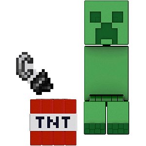 Boneco Creeper Minecraft Mattel - JCN29