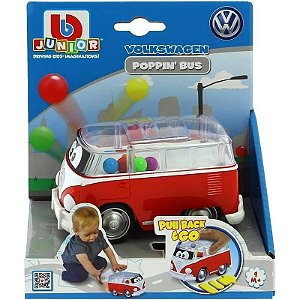 Ônibus Volkswagen Poppin 16-85109 BBJunior - Vermelho