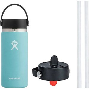 Garrafa Térmica Hydro Flask W16BTS433 473ml + Tampa WSF001 - Alpine