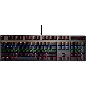 Teclado com Fio Rapoo V500PRO Preto