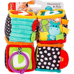 Bloco sensorial de Animais Infantino 0M+