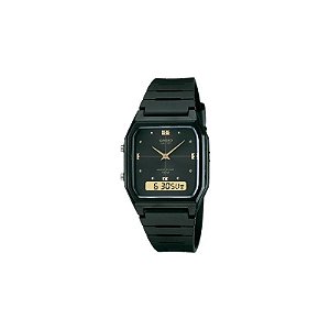 Relógio Feminino Analógico-Digital Casio AW-48HE-1AVDF Preto