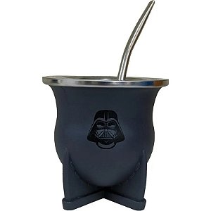 Conjunto de Guampa + Bombilla para Mate PPR - Star Wars - Cinza