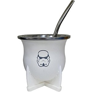 Copo + Bombilla Para Mate PPR - Star Wars - Branco