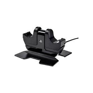 Estação de Carga Dual Powera PWA-A-00575 para Controles Play Station 4 - Preto