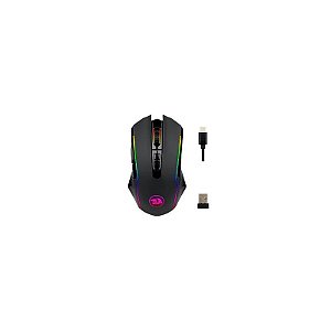 Mouse Gamer Redragon M910-KS Ranger Lite Sem Fio / RGB - Preto