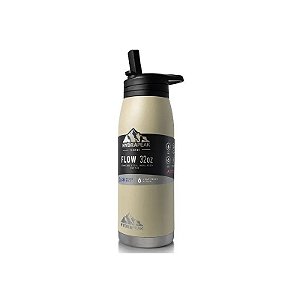 Garrafa de Água Hydrapeak HP-FLOW-32-Sand Flow Collection 24H Gelada Areia 946ml