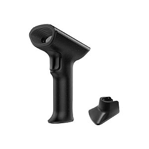Leitor de Código de Barras FTX LC023BH5 2D USB com Base - Preto