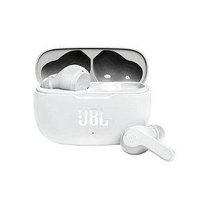 Fone de Ouvido JBL Wave 200TWS Bluetooth - Branco