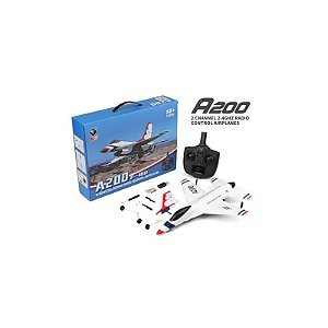 Avião Wltoys F-16B Asa Fixa EPP 2CH A200