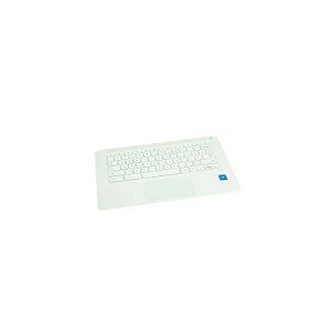 Teclado e Mouse para Notebook HP Chrome 14-CA052WM L17094-001 Branco