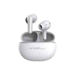 Fone de Ouvido Argom ARG-HS-5020WT SkeiPods TWS - Branco