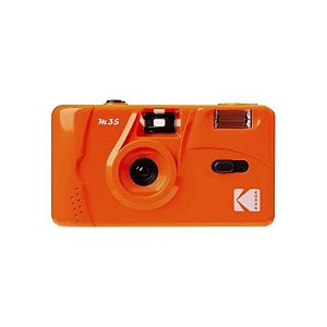 Câmera de Filme Kodak M35 - Lente 31MM - Laranja