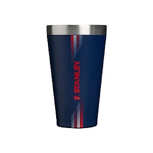Copo Térmico Stanley The Stacking Pint 473ML - Team Navy Red