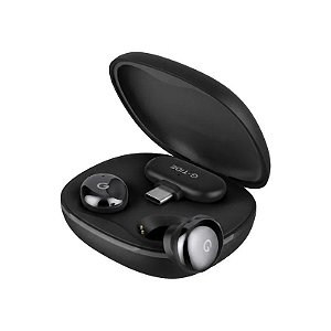 Microfone Sem Fio G-Tide Aris 1 - USB-C - Recarregável - Preto