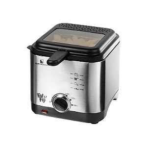 Fritadeira Elétrica Electrobras Fast FRY EBFR-17 1000 W 220V - Inox/Preto 1.7L