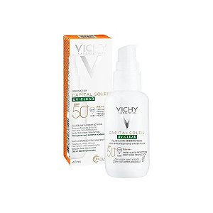 Protetor Solar Antienvelhecimento Facial Vichy Capital Soleil Uv-Age Daily FPS 50+ - 40ML