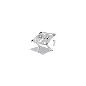Suporte para Notebook Kolke KVS-768 17,3" Metal Prata
