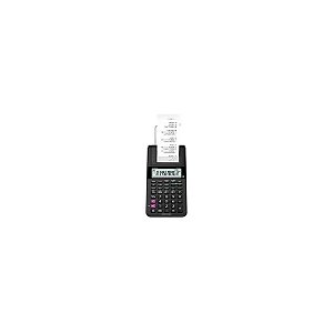 Calculadora com Bobina Casio HR-8RC 12 Dígitos - Preto