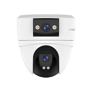 Câmera de Vigilância IP Xion XI-CCTV662 Dual Câmera 3MP + 3MP Wi-Fi - Branco