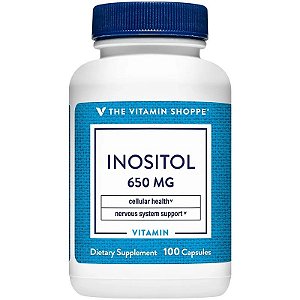 INOSITOL 650MG 100 CÁPSULAS COMPL T.V.SHOPPE