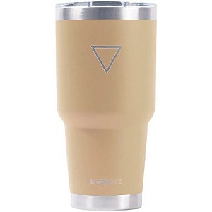 Vaso Térmico Hydrate com Canudo 900 Bege 887mL