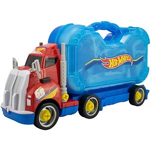 Caminhão Hot Wheels Kit de Ferramentas Luz e Som Construtor Caminhão Fun Max - 8563B
