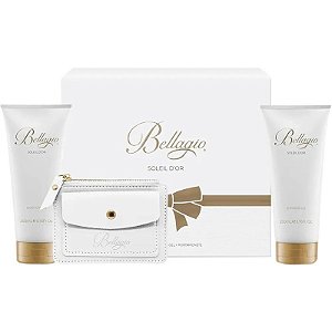 Kit Bellagio Soleil D´or Creme Corporal 200mL + Gel de Banho 200mL