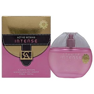 Perfume Chris Adams Active Woman Intense Eau de Parfum 80ml - Feminino