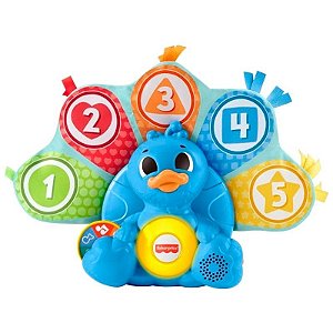 Jogo de Pavão Real com Plumas Coloridas Linkimals Fisher-Price - HNN76