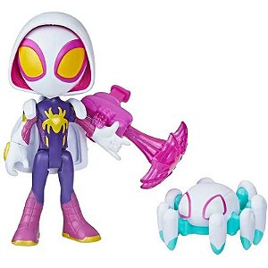 Boneca Ghost-Spider Marvel Spidey Amazing Friends Hasbro - F7258/F8143