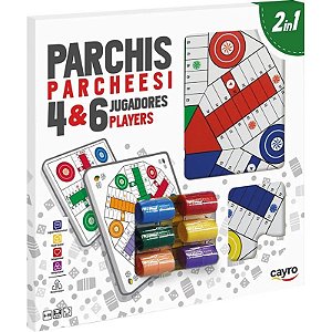 Jogo de Parcis 2 em 1 Cayro 096