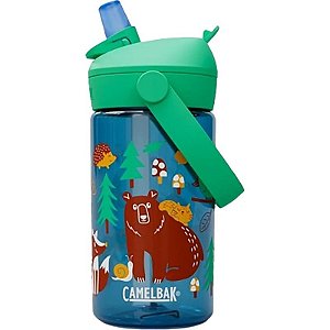 Garrafa Camelbak Thrive Flip Straw Kids 400ml - Floresta Amigável