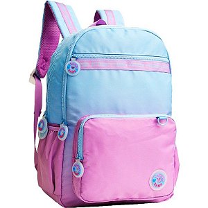 Mochila Trendy 28542 - Azul/Lilás