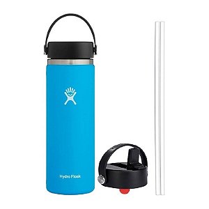 Botella Térmica Hydro Flask W20BTS415 591mL + Tapa WFS001 - Azul Claro