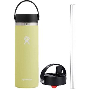 Garrafa Térmica Hydro Flask W20BTS750 591ml + Tampa WFS001 - Abacaxi