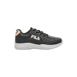 Calçado Fila Lugano 7 Preto-Branco Infantil 32