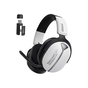 Fone de Ouvido Gamer Onikuma Gaming GT887 RGB Sem Fio - Branco