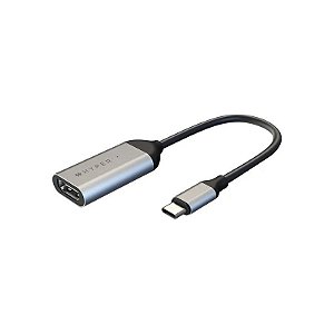 Adaptador USB-C da Hyper Hyperdrive HD425AGL para HDMI 4K 60 HZ - Preto/Cinza