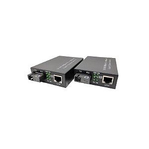 Fibra Óptica Conversor de Mídia 20KM 10/100/1000M HL-2111S-20A/B Gigabit Par