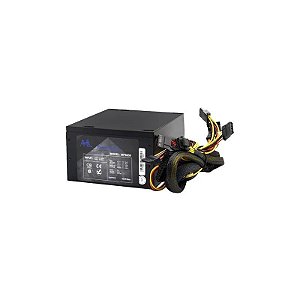 Fonte 650W Mtek MPS650 Gamer 20/24 Pinos (Ventoinha 12CM)