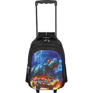 Mochila com Rodas Trendy 30116 - Preto