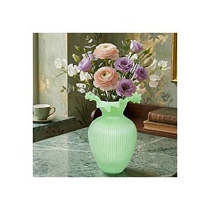 Vaso de Vidro Soprado - Verde