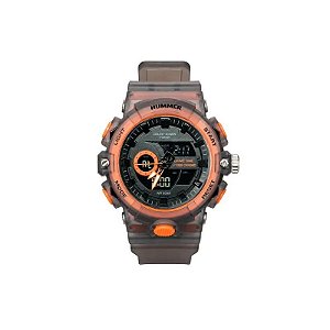 Relógio Masculino Analógico Hummer WH2-224536 Preto-Laranja