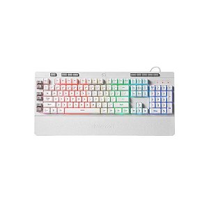 Teclado USB Redragon Shiva K512W RGB-1 Branco