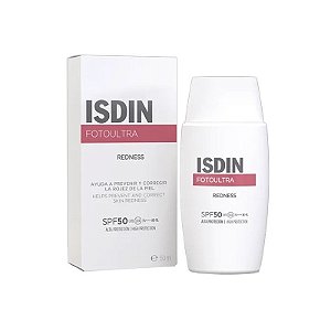 Protetor Solar Facial Isdin Vermelhidão SPF 50 50 ML