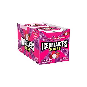 Bala Icebreakers Sour Mixed Berry Caixa 8X42G