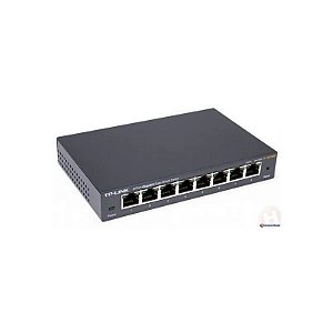 Hub 8 Portas TP-Link TL-SG108E 10/100/1000 Fácil Gerenciável Gigabit Ethernet