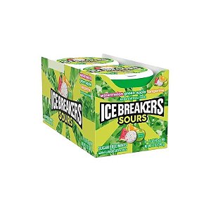 Bala Ice Breakers Sour Melancia Caixa 8X42G